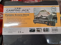 Prenosni - Plinski kuhalnik "Camping Jack" + 4 plinske kartuše