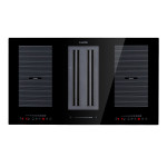 Klarstein Full House 2.0 vgrajen sistem nape v kuhalno ploščo