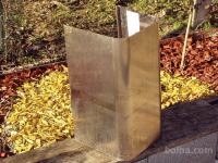 napa kuhinjska-rostfrei INOX zaščita za zračnik 25x25x50cm