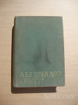 ALI ZNAMO JESTI?Knjiga o umetnosti zdrave kuhinje 1974