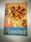 REZEPTEN BUCH, stara knjižica z recepti