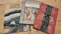 Komplet 3 knjig o starodavnemu Egiptu