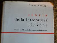 Storia della letteratura slovena  - Bruno Meriggi