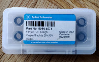 agilent vespel / graphite ferrules for gc 1/4 inch 5080-8774