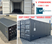 ♨️20ft BOX | DOUBLE DOOR 1st Trip | ladijski/SKLADIŠČNI kontejner✔️
