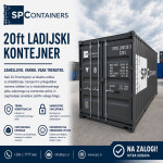 20ft ladijski | skladiščni kontejner | rabljeni in novi | Ljubljana