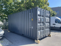 LADIJSKI KONTEJNER 20ft - FIRST TRIP - ANTRACIT - RAL7016