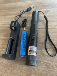 Zeleni laser, močan, več kilometrov, novo