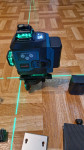 Laser nivelir 4D 16linij zelene barve laserja