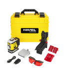 NIVEL SYSTEM CL4R Križni linijski laser, (4 X 360) Bluetooth, rdeč