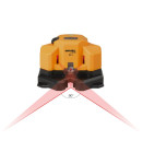 NIVEL SYSTEM FL1 Križni linijski laser, 4 rdeči l. žarki, +/-1mm/3m, 1