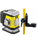 NIVEL SYSTEM Križni linijski laser, rdeč ž. CL2R + LP-36