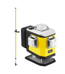 NIVEL SYSTEM Križni linijski laser, rdeči ž. CL5R + LP-36