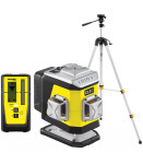 NIVEL SYSTEM Križni linijski laser, zelen ž. CL3G + SJJ-M1EX + RD800