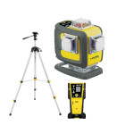 NIVEL SYSTEM Križni linijski laser, zeleni ž. CL4D-G + SJJ-M1EX + CLS-