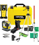 NIVEL SYSTEM Križni linijski laser, zeleni ž. CL4D-G + SJJ-M1EX + CLS-
