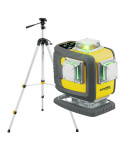NIVEL SYSTEM Križni linijski laser, zeleni ž. CL4D-G + SJJ-M1EX