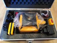 Rotirajoči laser s sprejemnikom Samoniveliranje -niveliranje 500m 360°