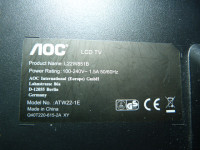 AOC TV ekran 54 cm, monitor 22 inč