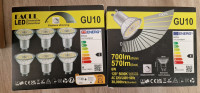 12 kosov EACLL GU10 LED 6W žarnic