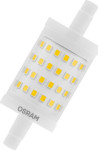 LED žarnica R7S, OSRAM LINE 78mm dimmable, 230V, topla rumena 2700K