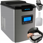 120W LCD barski aparat za izdelavo ledenih kock 2,2l ledomat inox
