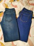 Dekliške jeans legice 2x 152