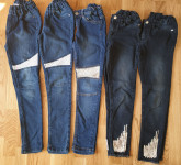 JEANS PAJKICE 140