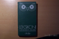 LEKSIKON OKOLJE CANKARJEVA ZALOŽBA 1985