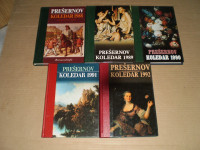 Prešernov koledar,1988,1989,1990,1991,1992,2005