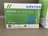 2-komponentni hidroizolacijski elastični premaz Koster NB Elastic sivi