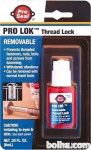 Lepilo za vijake Pro-Seal Red Thread 6 ml, odstranljivo