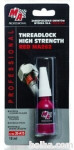 Lepilo za vijake STRONG RED MA262 MA Professional, 10 ml, rdeče