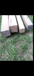 Stebri leseni(štafli) 8x8x230cm in 4x4x230cm