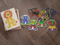 Didaktične, razvojne lesene igrače Hape