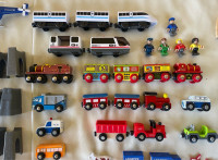 Igrače-železnica in ceste iz lesa