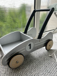 Lesen voziček za učenje hoje Pinolino Kimi srebrn