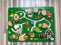 Lesena motorična igrača kmetija