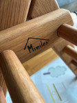 Piklerjev trikotnik z desko Miniles hrast