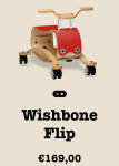 Wishbone Flip red 2 in 1