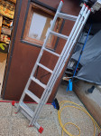 LESTEV  ALUMINIJASTA  TRIDELNA