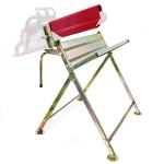 UNIVERZALNA KOZA ZA ŽAGANJE DRV Z ZAŠČITO IN OMEJEVALNIKOM