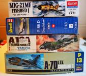 Letala makete 1:48 merilo REDKOST