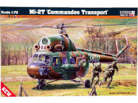 Maketa helikopter Mil Mi-2 T Commandos Transport 1/72 1:72