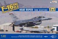 Maketa letala Kinetic 48005 F-16D Block 40/50 - USAF Viper 2 seater