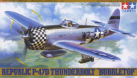 Maketa letala Tamiya 61090 P-47D Thunderbolt z dodatki