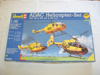 Maketa Revell "ADAC Helicopter-Set (EC135 & BO105 & BK117)" 1/32