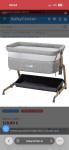 FreeON obposteljna posteljica Bliss s predalom grey