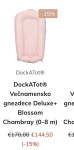 Večnamensko gnezdece DockATot Deluxe+ Blossom
