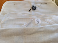 Antično vlakno,dva nadvložka 90*190 z bakreno žičko